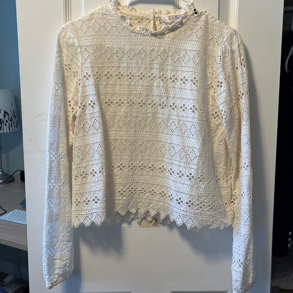 Eyelet Blouse - Picture 1 of 3